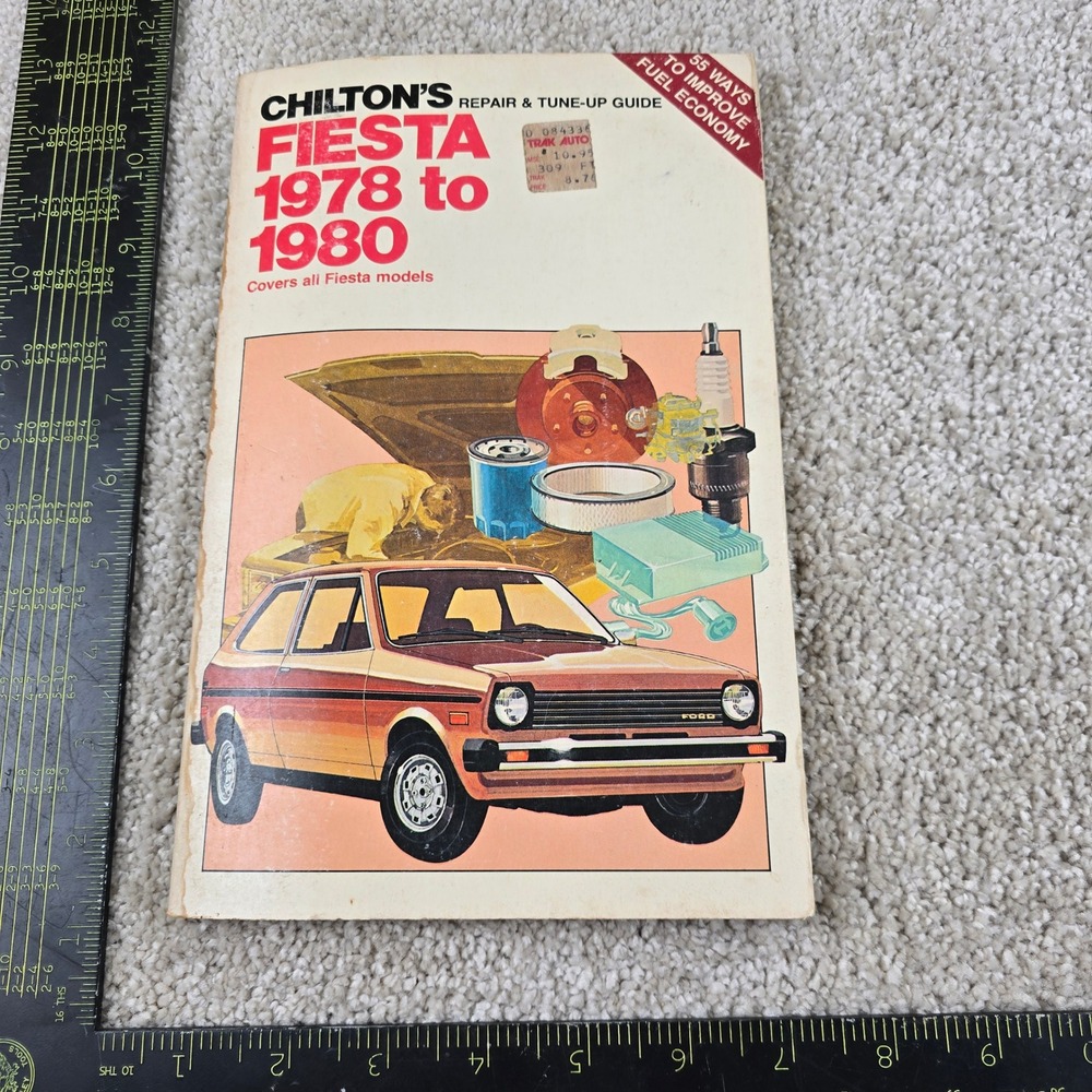 Chilton‎ Repair Tune-Up Guide Ford Fiesta 1978-1980 Manual 6846